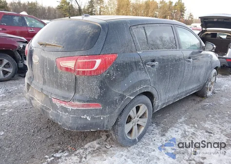 2012 Kia Sportage Lx z USA, uszkodzony, nr VIN KNDPBCA25C7213922